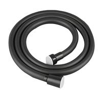 Ujjdwiurgh Salle de Bain 1.5M Tuyau de Douche Flexible en PVC Noir Tuyau Anti-Déflagrant Accueil Salle de Raccords de Tuyauterie Tuyau