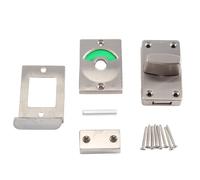 Ujjdwiurgh Salle de Toilette Indicateur Wc Protection des Verrous une PêNe Dormant Loquet Vacant Engagé