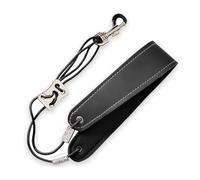 Ujjdwiurgh Sangle de cou réglable en cuir souple rembourré pour saxophone alto et ténor