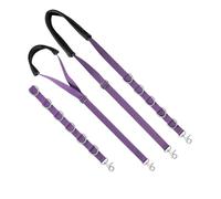 Ujjdwiurgh Sangle Ventrale de Toilettage pour Chien avec Boucles, pour Rallonge de Bras de Table, Ensemble de Laisse de Retenue pour Le Bain, Violet
