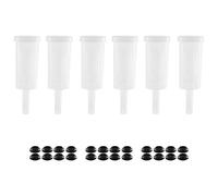 Ujjdwiurgh Sas pour la Fermentation, Sas de Fermentation avec Passe- en Silicone, pour la Conservation, le Brassage, la BièRe, le Vin, la Choucroute