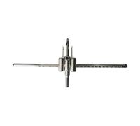 Ujjdwiurgh Scie Cloche Circulaire Réglable de 40 à 300 Mm, Coupe-Bois, Foret en Alliage, Outils de Type Aéronautique Sans pour le Travail Du Bois, Outil de Bricolage