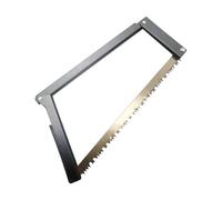 Ujjdwiurgh Scie Pliante de Camping Portable 18 cm en Manganèse Lame de Scie à Métaux Pliante Outils Extérieurs pour le Camping Bûches de Bois