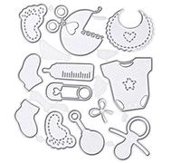 Ujjdwiurgh Scrapbooking Modèle De Poinçonnage Des Poinçons De Pochoir De Machine De Gravure En Relief Découpant Des Matrices De Coupe, pour Big Shot et Autre Machine De Poinçonnage(F)