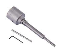 Ujjdwiurgh SDS Plus Tige Ciment Pierre 65 mm Scie cloche Mèche 200 mm Tige Marque