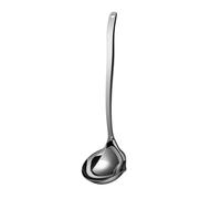Ujjdwiurgh Séparateur D' Louche à Soupe en Acier Inoxydable Récupérateur de Graisse Longue Cuillère Passoire à Soupe pour la Cuisson Accessoire de Cuisine pour Marmite