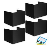 Ujjdwiurgh Séparateurs de Bureau pour Étudiants - Séparateurs de Seaux D'Apprentissage en Plastique Imperméables, Dossiers de Classe, Fournitures pour Enseignants Faciles à Nettoyer