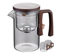 Ujjdwiurgh Séparation de L'Eau Récipient Interne Interrupteur Magnétique Filtration de Séparation de Thé en Verre