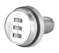 Ujjdwiurgh Serrure à Came à Combinaison à 3 Chiffres 30 mm Serrure à Mot de Passe Sans Clé Serrures Mécaniques pour Armoire de Boîte Aux Lettres pour Porte D'Armoire de Boîte Aux Lettres C