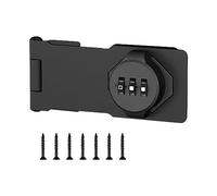 Ujjdwiurgh Serrure à combinaison sans clé à 3 chiffres avec bouton tournant pour portes d'armoires - avec code à mot de passe