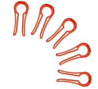 Ujjdwiurgh Serrure de Bouton de Cuisinière à Gaz, Serrures de Bouton de Cuisinière, Couvercles de Boutons de Four Résistants, Paquet de 5