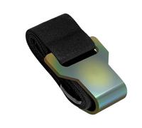 Ujjdwiurgh Serrure de Poubelle, Serrure de Poubelle pour Animaux, Convient à une Poubelle de 30 à 50 Gallons, Serrure/Sangle de Couvercle de Poubelle Réglable avec Griffe en Métal