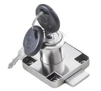 Ujjdwiurgh Serrure de Tiroir de Bureau en Alliage de Zinc Antivol pour Meubles, Armoire, Porte, Classeur, Même Clé, Noyau Court