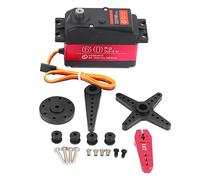 Ujjdwiurgh Servo NuméRique à Engrenages MéTalliques DS5160 éTanche 60Kg 180 ° à Couple éLevé pour Voiture Robot RC 1/6 SCX6 1/5 Baja