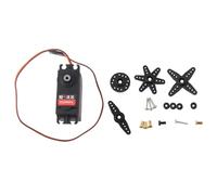 Ujjdwiurgh Servos Numériques 9,5 Kg MG996, Engrenage Entièrement Métallique pour Voiture JR, Modèle RC, Hélicoptère, Bateau, Bricolage