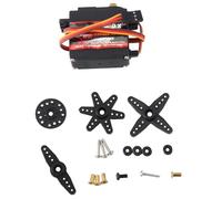 Ujjdwiurgh Servos Numériques MG996 de 14,5 Kg, Engrenage Entièrement Métallique pour Voiture JR, Modèle RC, Hélicoptère, Bateau, Bricolage