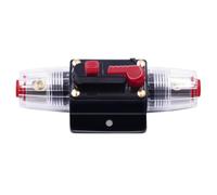 Ujjdwiurgh Siège de Sécurité Audio de Voiture DC 60 A Alimentation à Fusible pour Tube à Fusible Disjoncteur Boîte à Fusibles