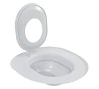 Ujjdwiurgh Siège D'Entraînement pour Toilettes pour Smart avec Design Ovale Antidérapant, Boîte à Coussin Incluse, Gris.
