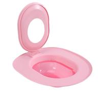 Ujjdwiurgh Siège D'Entraînement pour Toilettes pour Smart avec Design Ovale Antidérapant, Comprend Un Remplacement de Boîte à Coussin Rose.