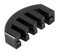 Ujjdwiurgh Silencieux Mute en Caoutchouc 4/4 Violin Leger Pratique Noir