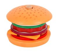 Ujjdwiurgh Simulation de Hamburger en Bois, Nourriture Éducative, Couper et Assembler Un Hamburger