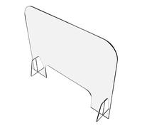 Ujjdwiurgh Sneeze Paravent de séparation de bureau anti-transparent Panneau de protection d'isolation sécurisé