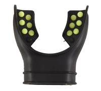 Ujjdwiurgh Snorkel Embouchure RéGulateur Embouchure de PlongéE Accessoire Universel Remplacement Scuba Silicone Respirateur Jaune