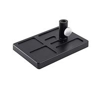 Ujjdwiurgh Socle de de Mouches pour Pince éTau de de Mouches Outils de de Mouches Support Organisateur de MatéRiel Convient à la Plupart des Portables de Voyage