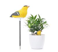 Ujjdwiurgh Sol HumidimèTre Alarme D'Arrosage Testeur D'Eau des Plantes D'Oiseaux Capteur HygromèTre Trousse de Jardinage pour Planteur Eau Rappelez Warining Alerte (Jaune)