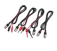 Ujjdwiurgh Sonde D'Oscilloscope Universelle avec Kit D'Accessoires Sondes à Clip D'Oscilloscope 100 MHz avec Kit de Cordons de Test BNC Vers