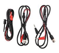 Ujjdwiurgh Sondes D'Oscilloscope BNC Vers Pinces Crocodiles Alligator BNC Vers Mini Crochet MèNe BNC Vers Câble de Prise Mâle Banane à Double Empilage