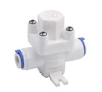Ujjdwiurgh Soupape de Pression D'Eau 3/8 Pouces Soupape de RéDuction RéGulateur de DéCharge de Pression D'Eau pour les Commandes de RéGulateur D'Eau Du SystèMe RO