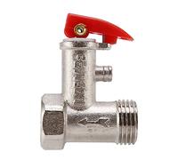 Ujjdwiurgh Soupape de SéCurité éLectrique pour ChaudièRe à Eau 1/2 Prise PT