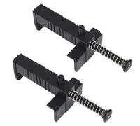 Ujjdwiurgh Sourcingmap Lot de 2 outils de mesure pour tiroir de brique et de nivellement Noir