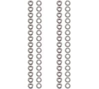 Ujjdwiurgh SP6 Lot de 60 œillets - Marine - Housses de tente, bateau et bâches