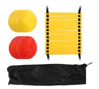 Ujjdwiurgh Sports Speed Agility Training Set de 10 cônes de disque et échelle d'agilité pour football, basket-ball, rugby
