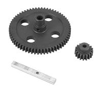 Ujjdwiurgh Spur Gear Main 62T RéDucteur 0015 pour 12428 12423 1/12 PièCes de Mise à Niveau de Camion sur pour Voiture sur RC