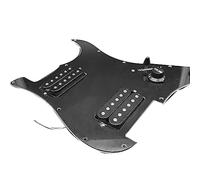 Ujjdwiurgh SQ Guitare Électrique Chargé Pré-Câblé Scratchplate Remplacement Pièces de Rechange Accessoires Guitare Pickguard Guitare Électrique Pickguard Pickup Assembly Noir