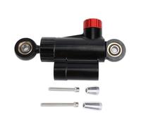 Ujjdwiurgh Stabilisateur d'amortisseur de direction réglable pour motocross - Stabilisateur de contrôle de sécurité - Noir