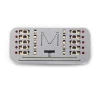 Ujjdwiurgh Stabilisateur V2 PCB à Visser pour PCB 1,2 mm pour Kit de Clavier Mécanique Personnalisé 2U 6,25U 7U 2X 6,25X 7X (A) Installation Facile