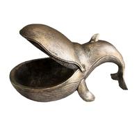 Ujjdwiurgh Statue de Statue de en Résine Plat à Bonbons Amusant Bol à Clés Console de Table Bol à Clés Conteneur à Grande Bouche Boîte de Rangement B