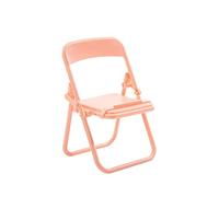 Ujjdwiurgh Steve Support de téléphone portable pliable pour bureau Motif petite chaise Rose