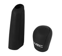 Ujjdwiurgh Style De Voiture Universel De Frein À Main PoignÉEs De Voiture DÉCoration IntÉRieure Gear Shift Collars Silicone Vitesse Shift Bouton Couvercle Noir