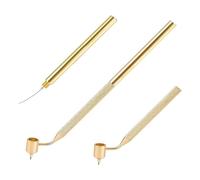 Ujjdwiurgh Stylo Applicateur de Peinture, Stylo à Lignes Fines Inclinées de 0,4/0,7 mm pour les Éclats de, 2 Pièces