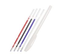 Ujjdwiurgh Stylos EffaçAbles à la Chaleur Stylos de Marquage de Tissu à Haute TempéRature avec 20 Recharges de Stylo EffaçAble pour Cuir, Tissu