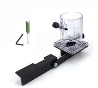 Ujjdwiurgh Support 2 en 1 en aluminium pour machine de découpe de 65 mm pour placards, panneaux de garde-robe, poinçon, localisateur d'invisibilité