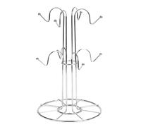 Ujjdwiurgh Support à Séchage de Tasses avec 8 Crochets, Porte-Tasses et Organiseur pour Tasses de Bureau à Domicile,