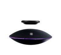 Ujjdwiurgh Support D'Affichage à Lévitation Magnétique, Rotation à 360°, Capacité de 300 G, pour Les Passionnés de Technologie, Prise EU.