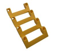 Ujjdwiurgh Support de à Mesurer, Rangement D'Outils pour L'Organisation Du Garage, Support D'Outils pour Outil Électrique sur Échelle, Établi, 4 Pièces, Jaune