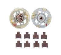 Ujjdwiurgh Support de Balais de Charbon pour Moteur à Courant Continu RS550 pour Perceuse Électrique/Tournevis Électrique avec Outils à Balais en Cuivre